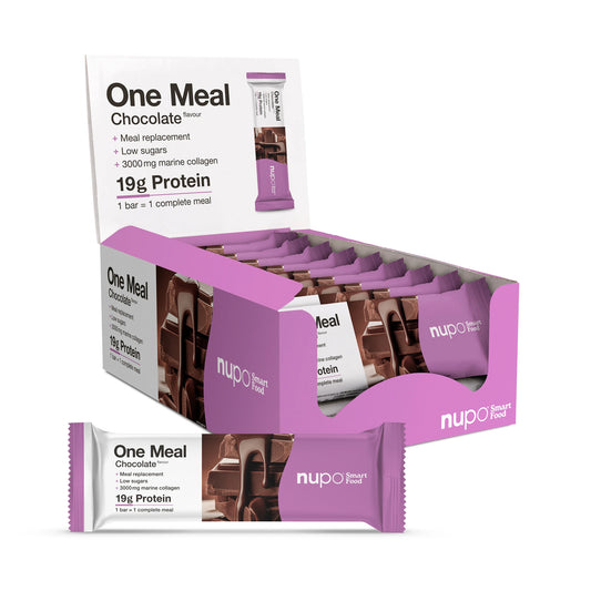 Nupo One Meal Bar Chocolate måltidserstatning bar pakke