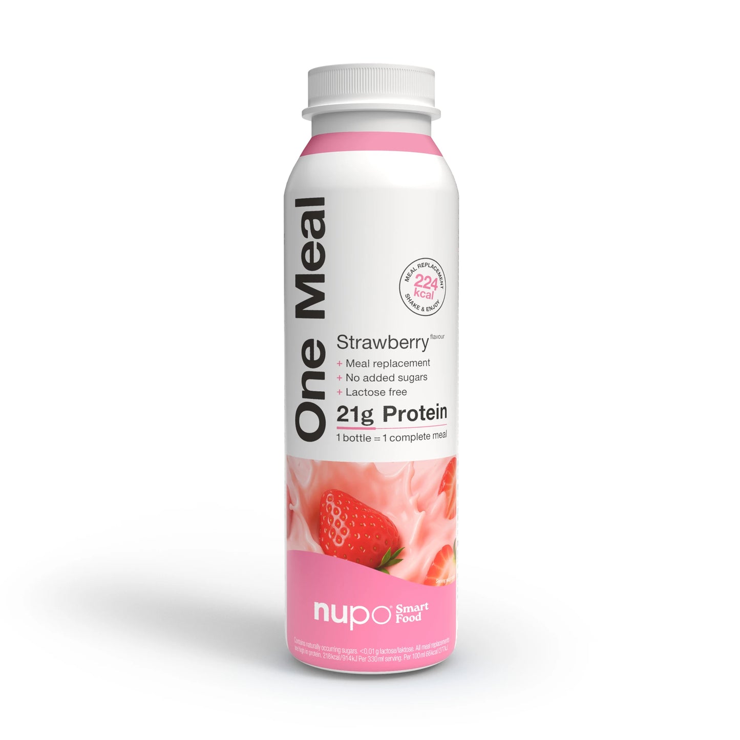 Nupo One Meal RTD Strawberry produktbillede