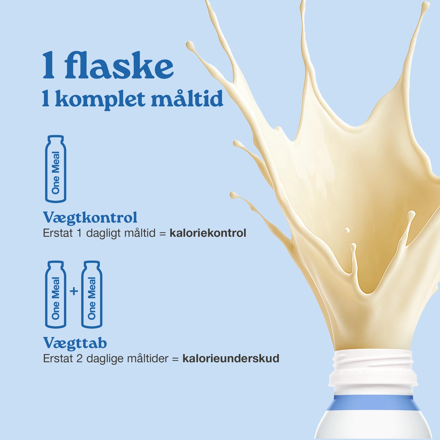 Nupo One Meal RTD Vanilje drikkeklar shake