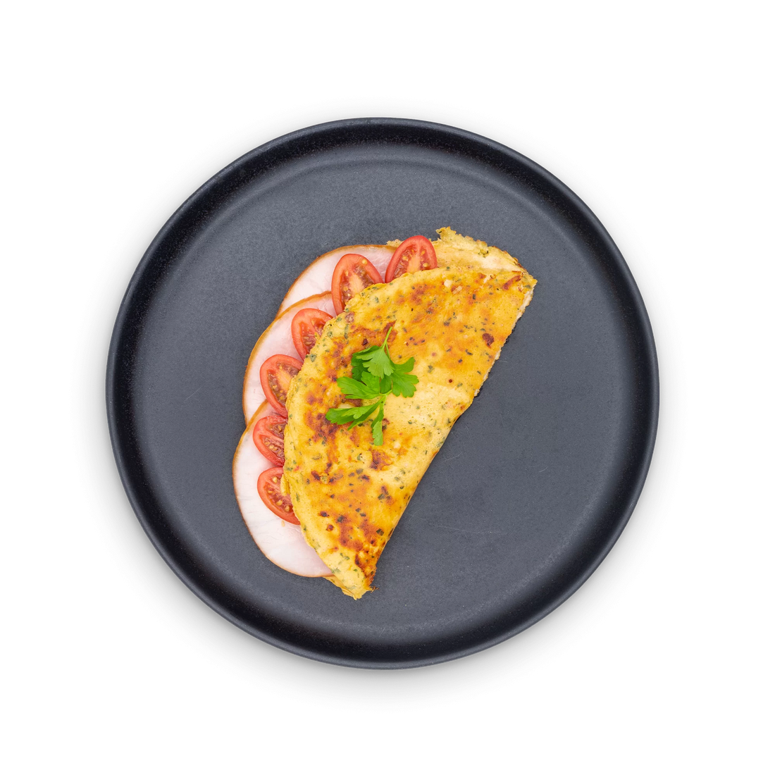 Diet Egg Omelette – med grønt og pålæg