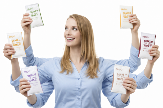 Kan jeg nøjes med 4-5 Nupo Diet-produkter, og supplere med en sund aftensmad?