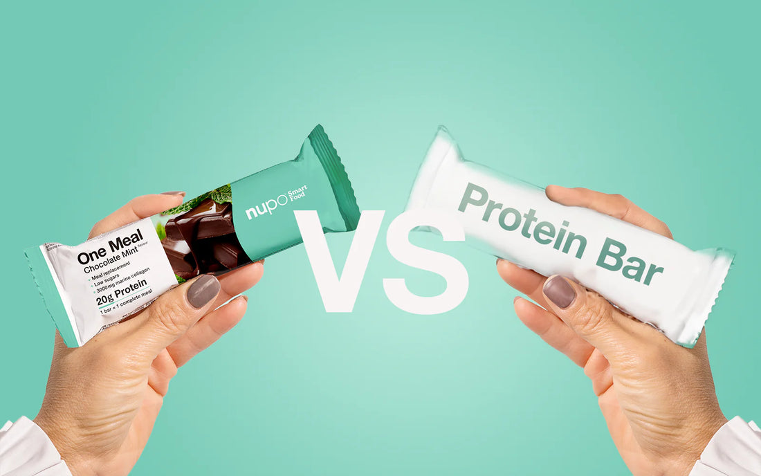 Måltidserstatning eller proteinbar – hvad er forskellen?