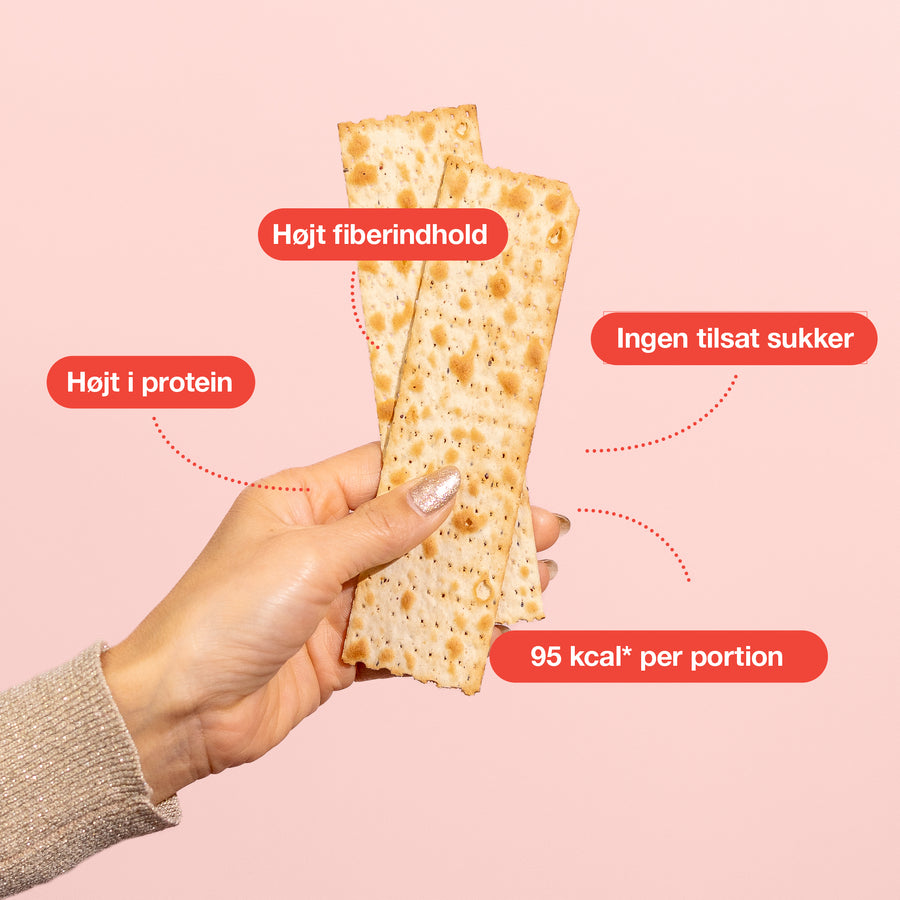 High Protein Snack Crisp Bread