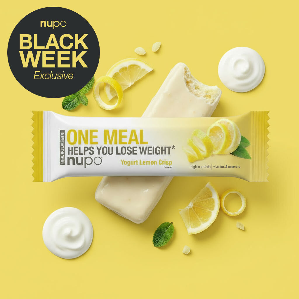 nupo one meal bar yogurt lemon crisp black friday eksklusiv