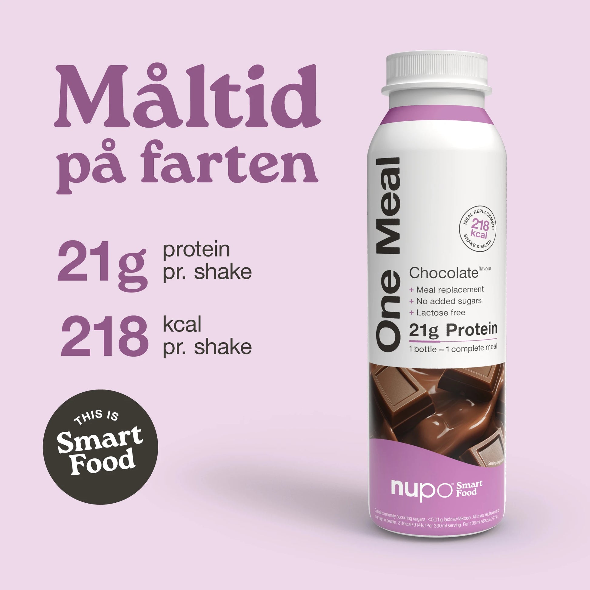 Nupo One Meal RTD Chocolate pakke forside