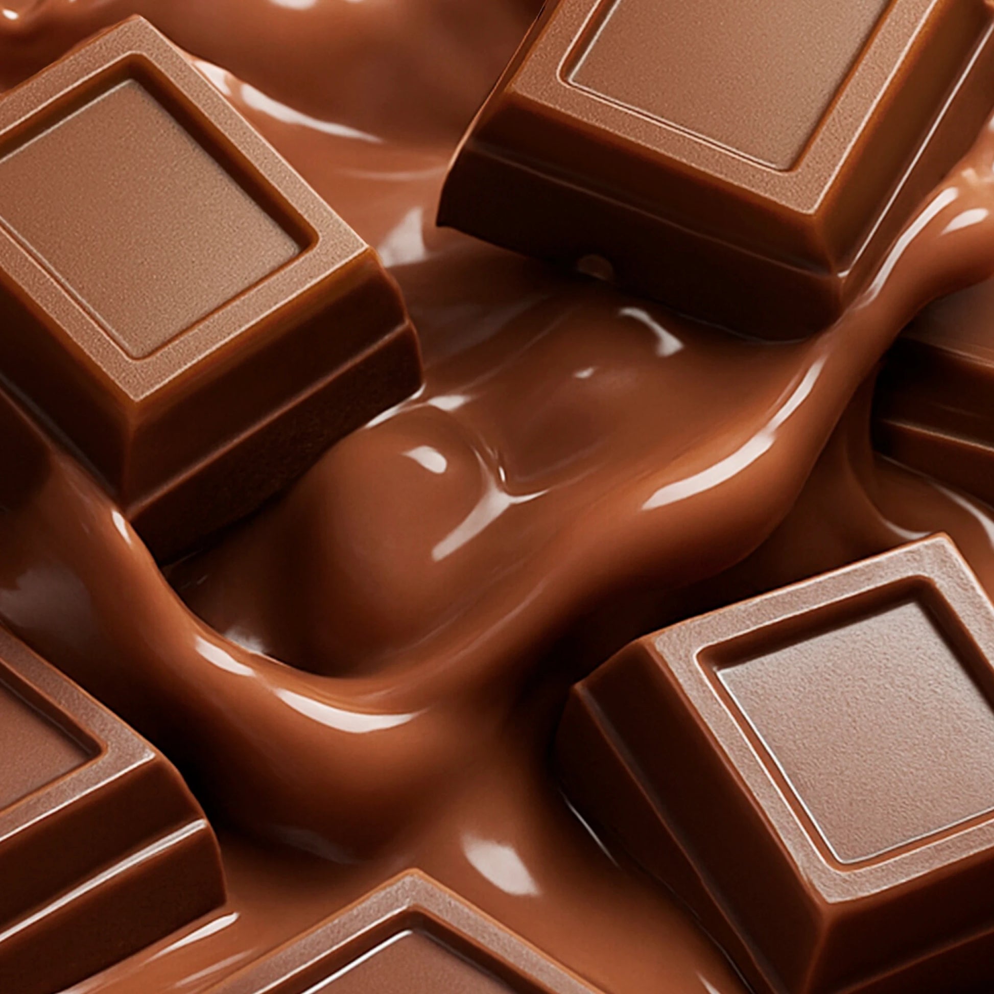 Chocolate pieces ved siden af Nupo One Meal RTD Chocolate shake