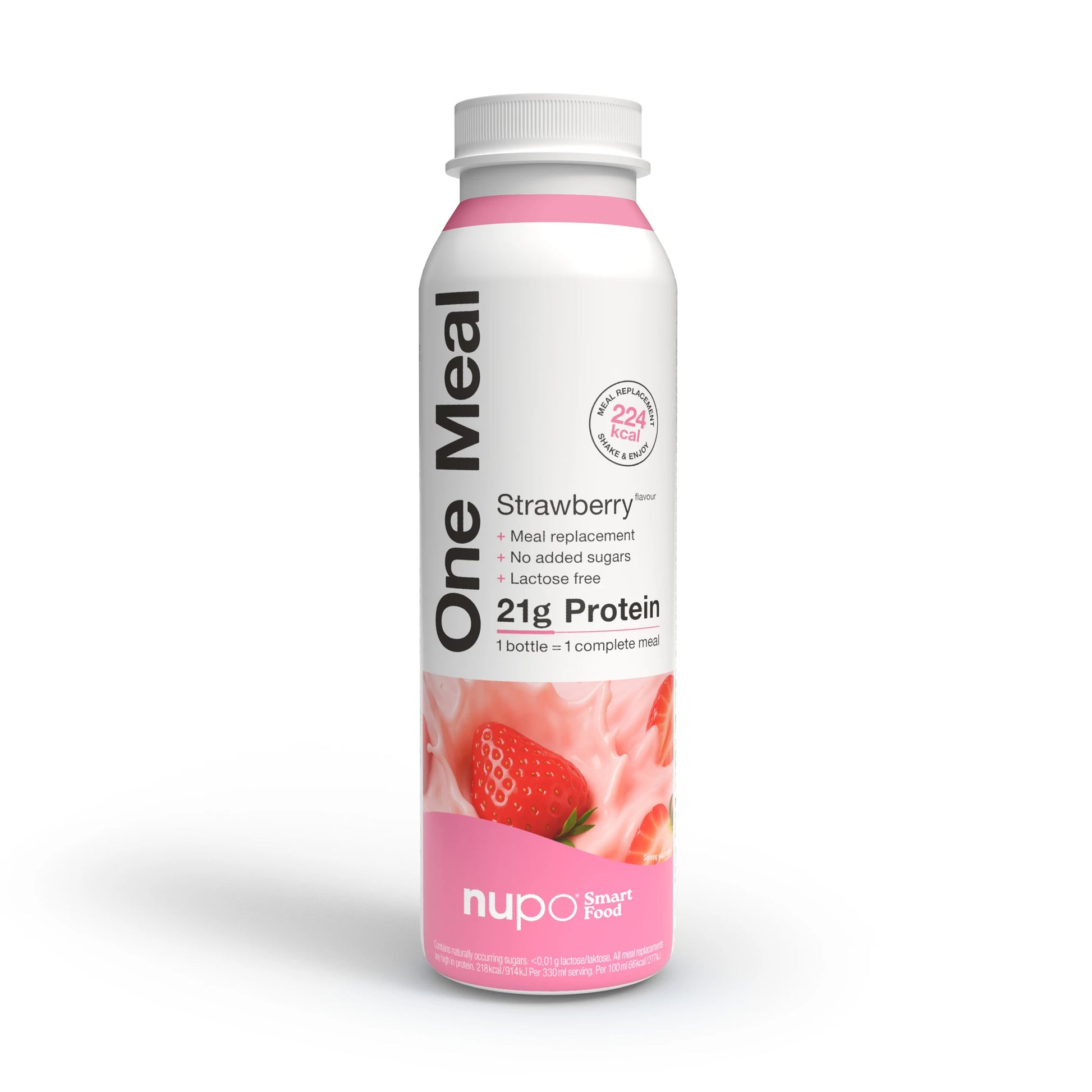 Nupo One Meal RTD Strawberry produktbillede