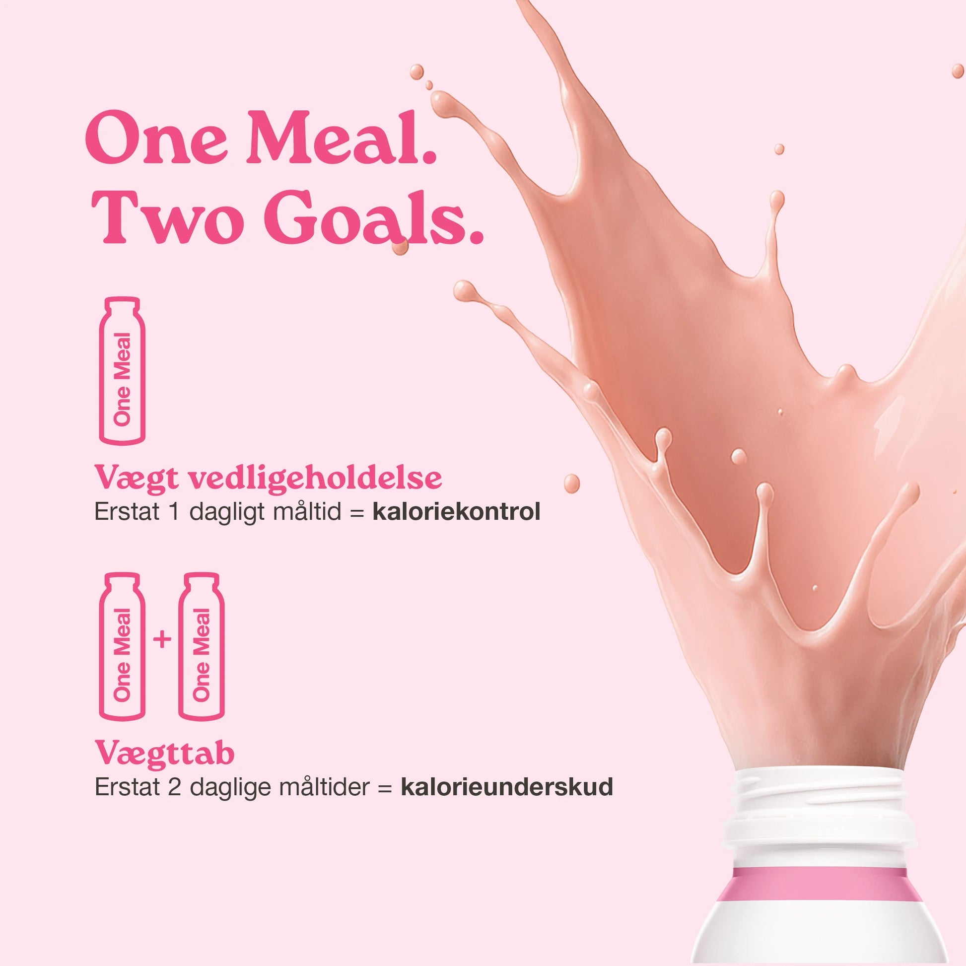 Nupo One Meal RTD Strawberry ready to drink shake